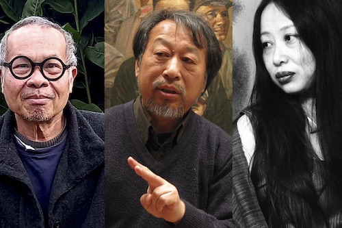 话题讨论“艺术与政治”，2022年9月21日晚6PM-6:45PM，在澳大利亚新南威尔士美术馆举行。参与者：达当克里斯坦托，肖鲁、沈嘉伟，主持人：Linda Jaivin