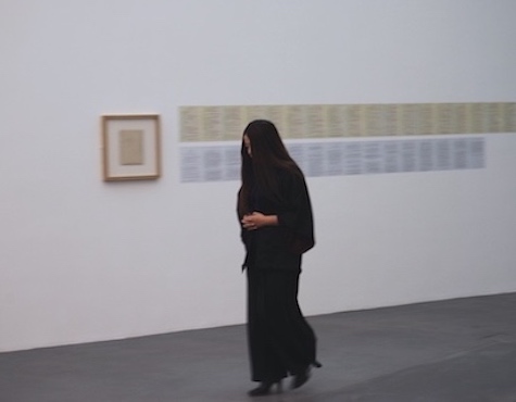 First letter from Xiao Lu to Gao Minglu about the shooting of her work Dialogue at the National Art Museum of China, Beijing, in 1989.